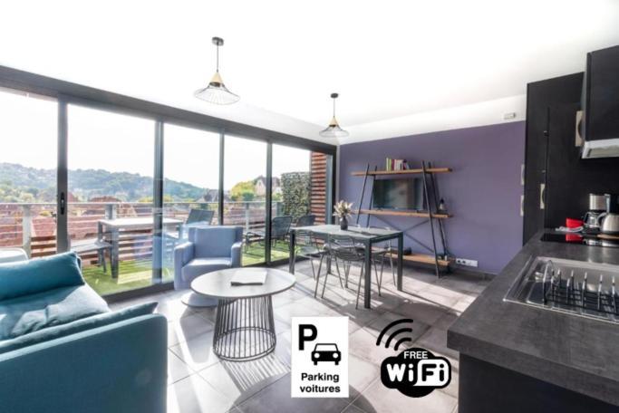 Le Coin Cosy Avec Balcon Terrasse Parking Prive Et Linge De Lit Compris Appartement Sarlat-la-Canéda Buitenkant foto